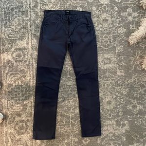Young mens slim fit Theory lightweight Navy Blue pants. Waist 29 inseam 32